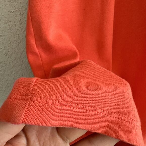 Isaac Mizrahi Dress Crewneck Orange TankSize M Casual Beach Dresses - Picture 5 of 8